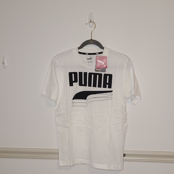 Puma Logo Tee S NWT - Picture 4 of 7